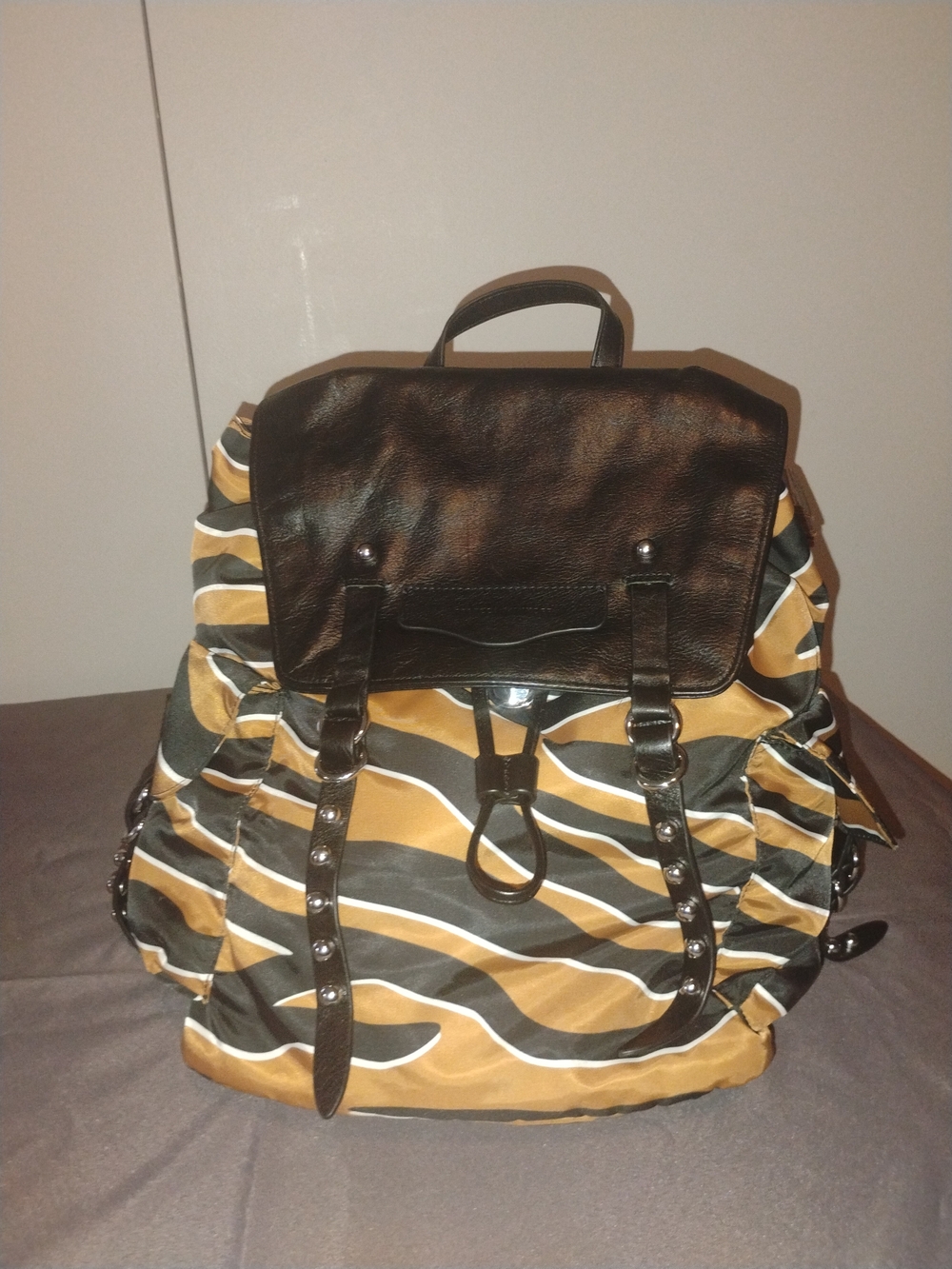 Rebecca Minkoff Bowie Zebra Nylon Backpack